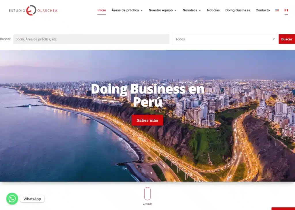 Las paginas web de los estudios de abogados en lima peru mejor posicionadas en google esola - Servicio de Diseño de Páginas Web para Empresas en Lima - Perú