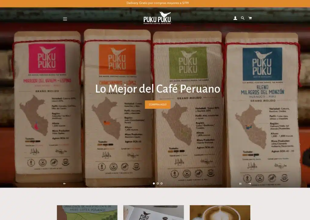 las paginas web de cafeterias en lima peru mejor posicionadas en google puku puku - Servicio de Diseño de Páginas Web para Empresas en Lima - Perú