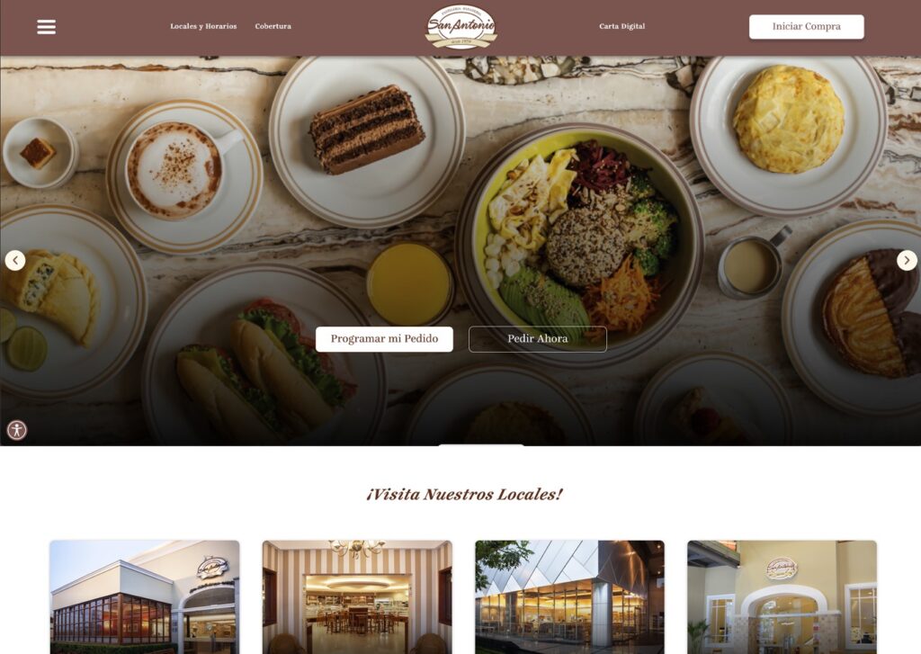 las paginas web de cafeterias en lima peru mejor posicionadas en google san antonio - Servicio de Diseño de Páginas Web para Empresas en Lima - Perú