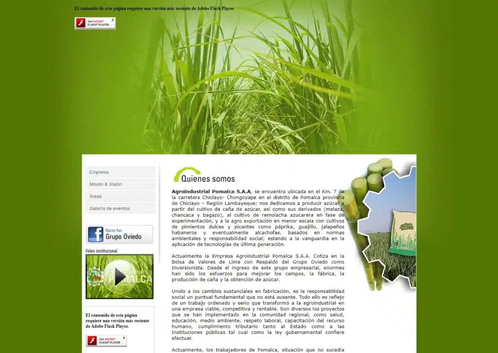 las paginas web de companias agricolas en lima peru mejor posicionadas en google pomalca - Servicio de Diseño de Páginas Web para Empresas en Lima - Perú