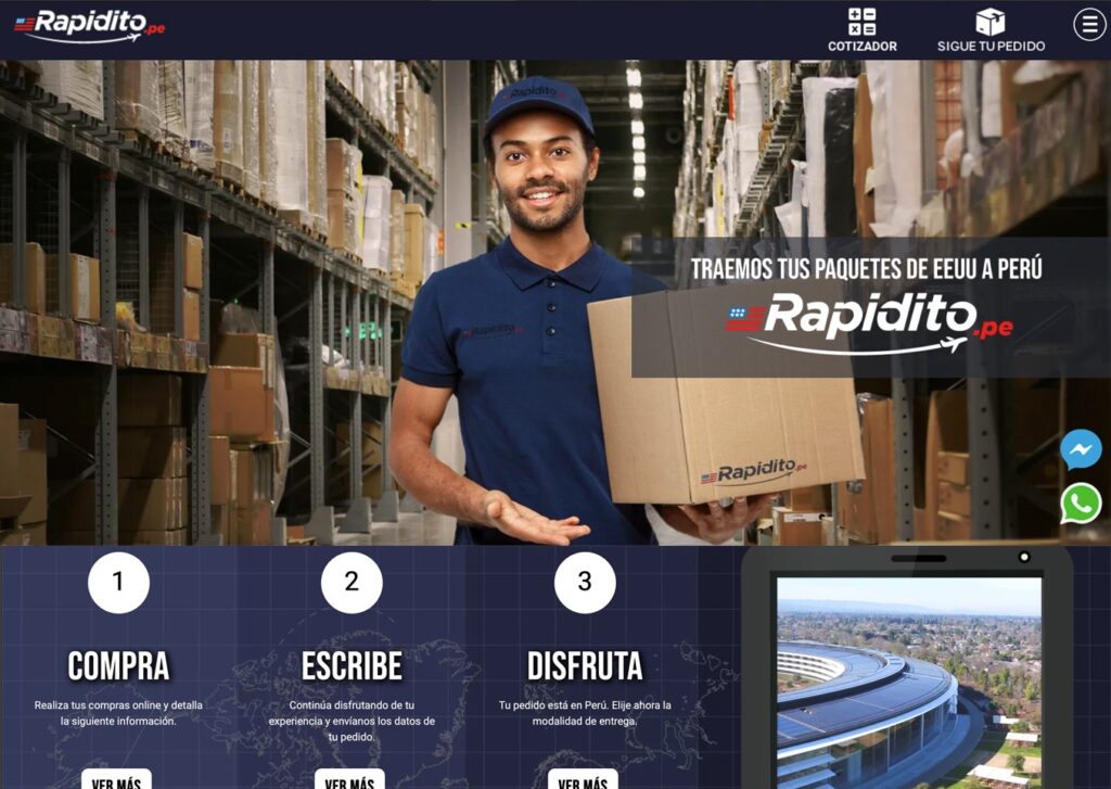 las paginas web de couriers en lima peru mejor posicionadas en google rapidito - Servicio de Diseño de Páginas Web para Empresas en Lima - Perú