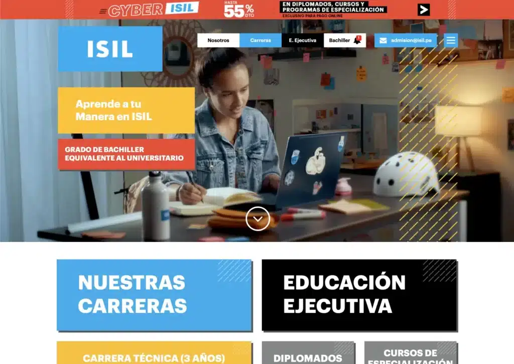las paginas web de institutos en lima peru mejor posicionadas en google isil - Servicio de Diseño de Páginas Web para Empresas en Lima - Perú