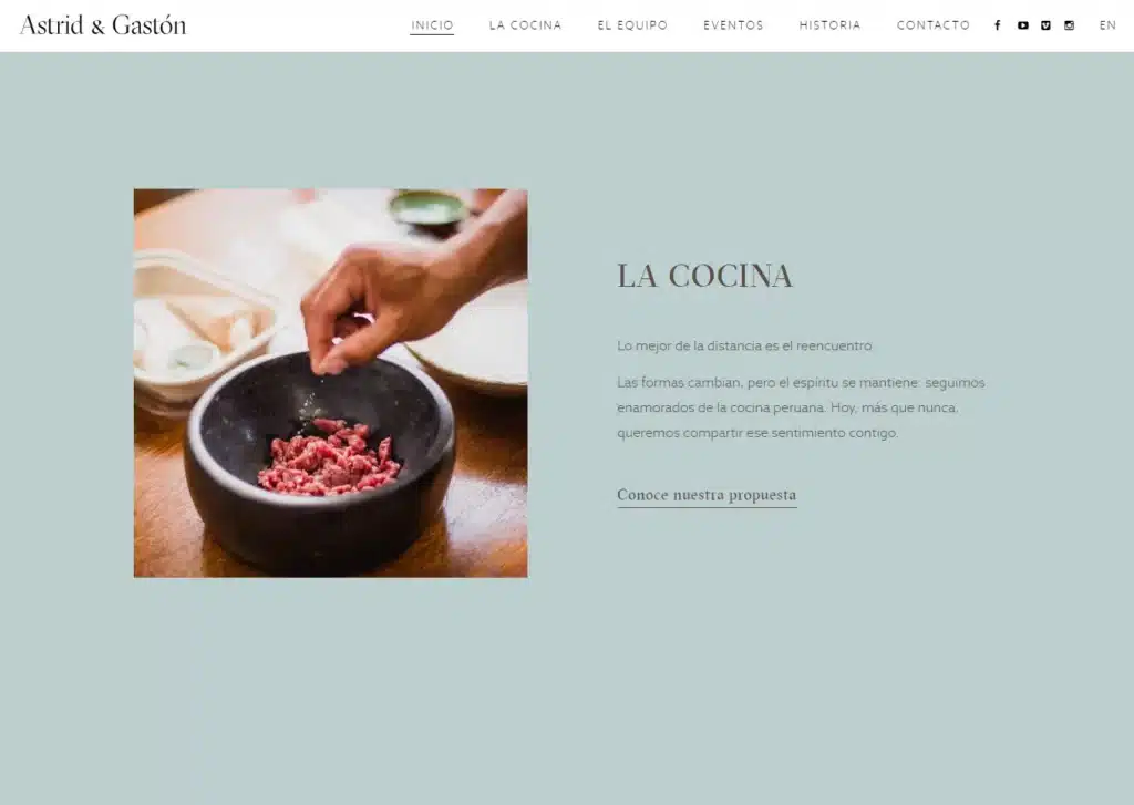 las paginas web de restaurantes en lima peru mejor posicionadas en google astridygaston - Servicio de Diseño de Páginas Web para Empresas en Lima - Perú