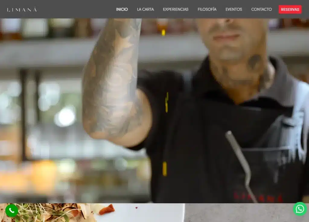 las paginas web de restaurantes en lima peru mejor posicionadas en google limana e1694109950941 - Servicio de Diseño de Páginas Web para Empresas en Lima - Perú