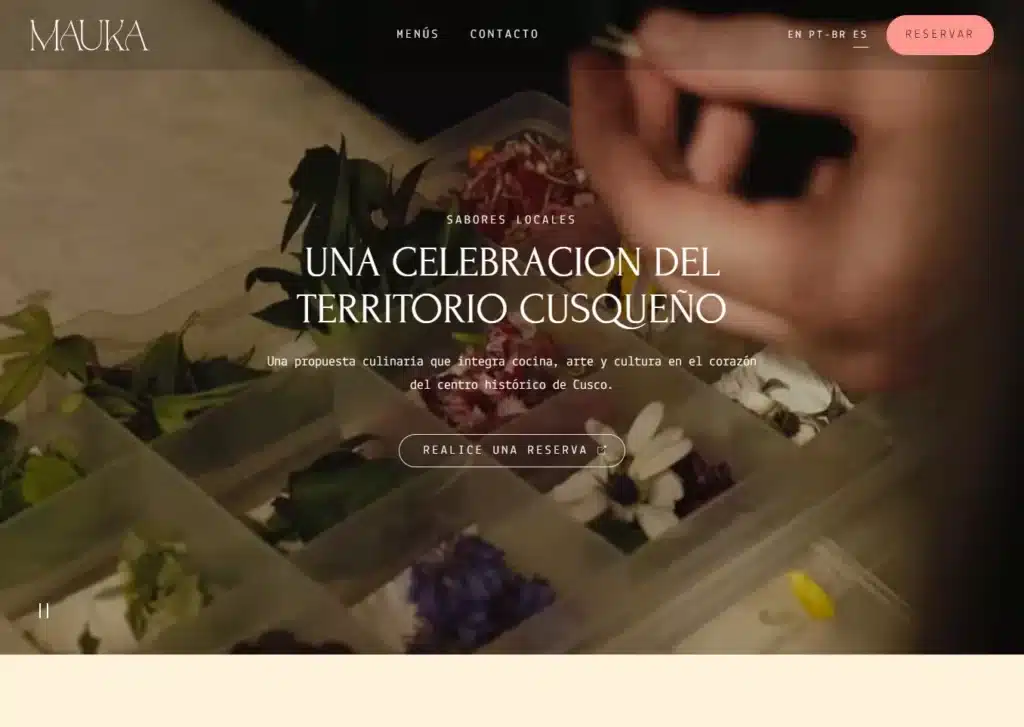 las paginas web de restaurantes en lima peru mejor posicionadas en google mauka - Servicio de Diseño de Páginas Web para Empresas en Lima - Perú